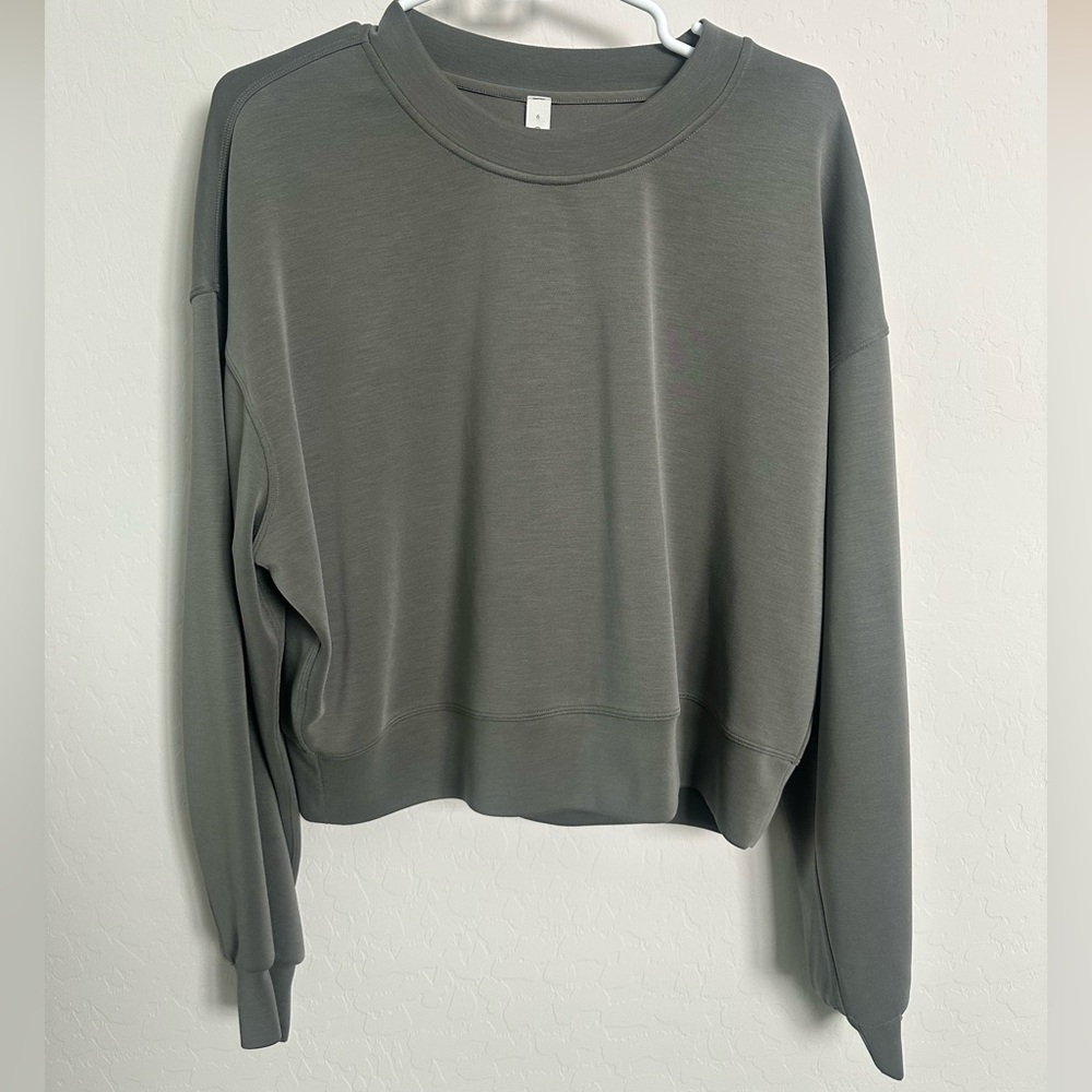 Lululemon Softstreme Perfectly Oversized Cropped Crew